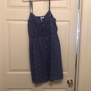 Blue Anthropologie dress